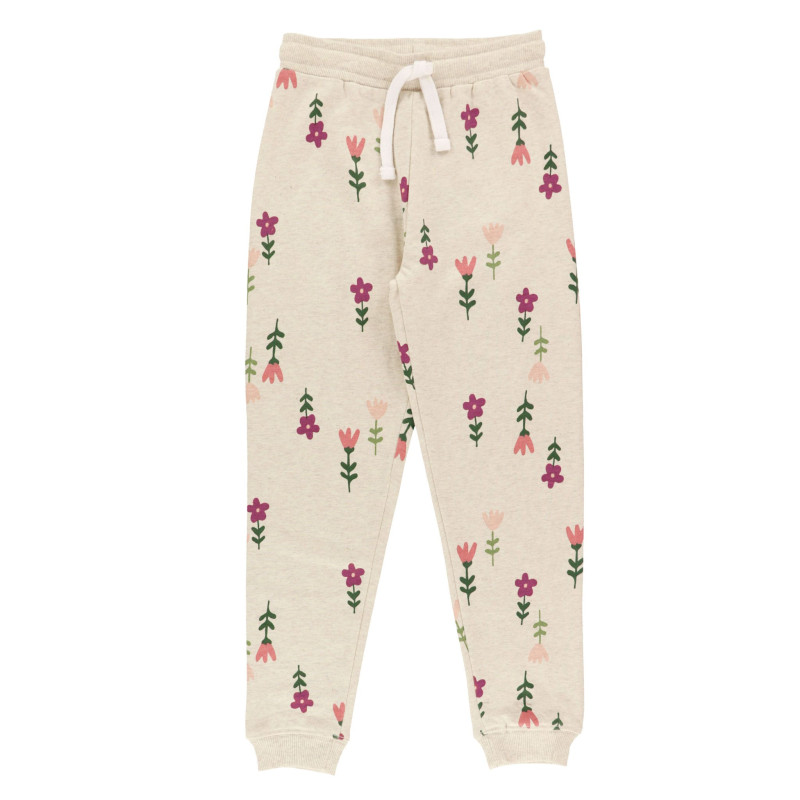 Harlo Pantalon Ouaté Fleurs 2-8ans