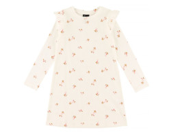 Mélodie Printed Ribbed Dress, 2-8 years