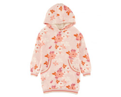 Mélodie Printed Hooded Dress, 2-8 years