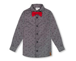 Chambray Chic Printed Shirt 3-6 years