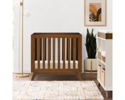 Otto 3-in-1 Convertible Mini Sleeper (with 4" mattress included) - Hazelnut