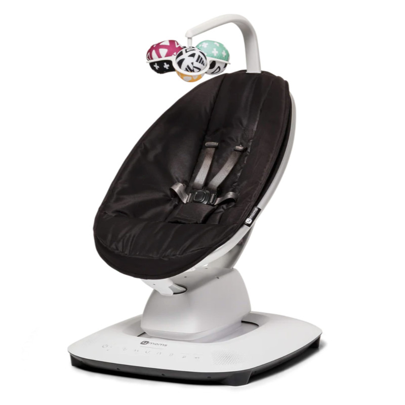 4 Moms Balançoire MamaRoo 5.0 Noir RV