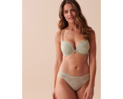 Soutien-gorge push-up plongeant