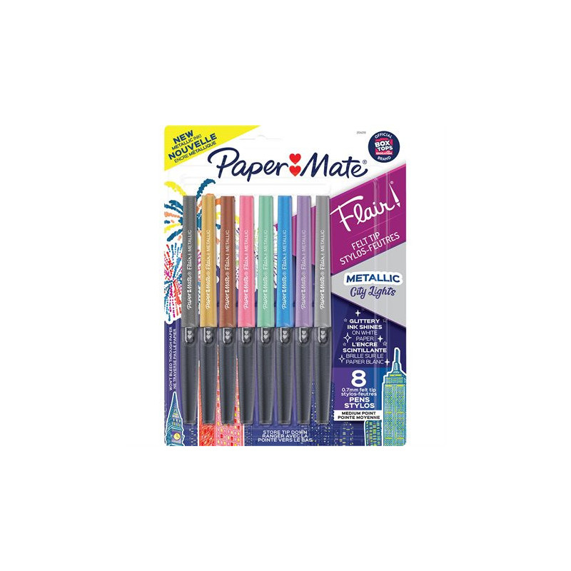 Papermate Stylos à pointe en feutre Flair