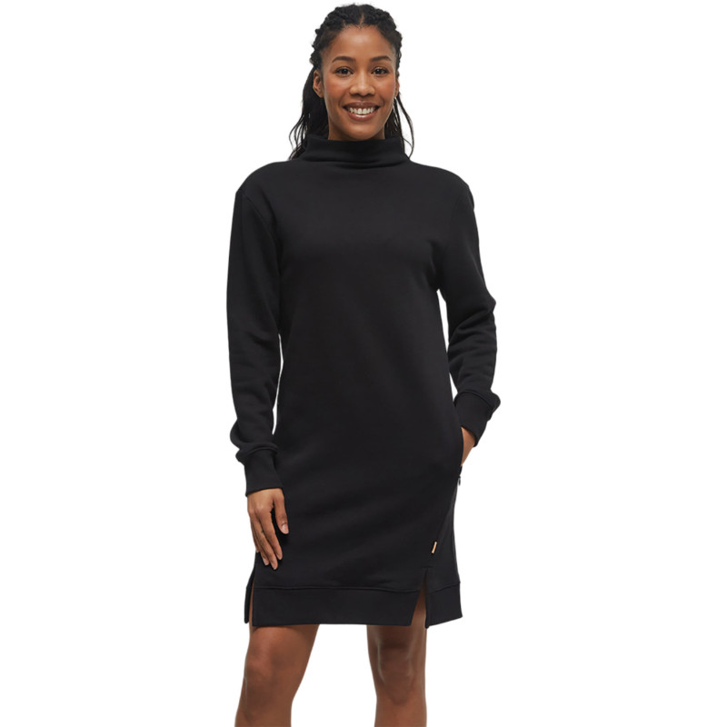 TreeFleece Mock Neck Sweatshirt Dress - Women's