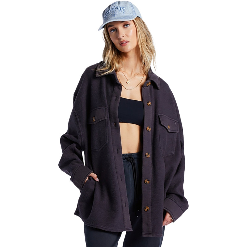 Anytime Oversized Shirt Jacket - Women's