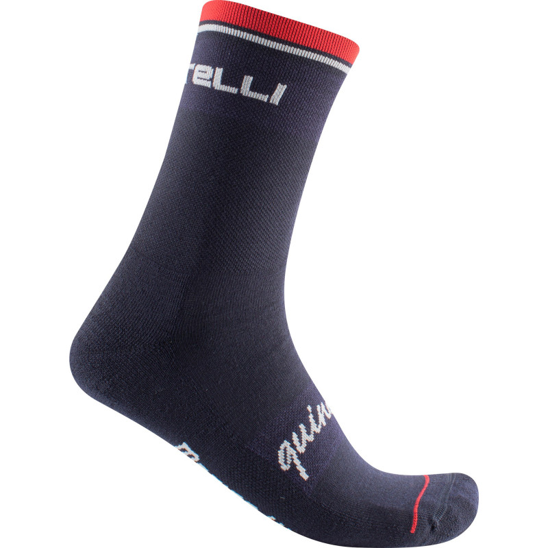 Castelli Chaussettes en laine mérinos doux Quindici - Unisexe