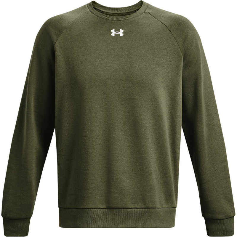 Under Armour Chandail à col rond en molleton Rival - Homme