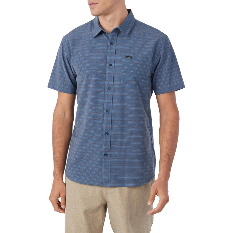 Trvlr Upf Traverse Woven Band Short Sleeve Shirt - Men's