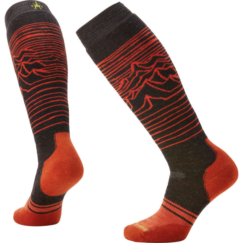 Full Cushion Iguchi Pattern OTC Snowboard Socks - Unisex