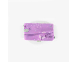 Purple Knotted Headband, baby girl