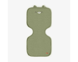 Green terry burp cloth,...