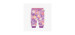 Floral purple fleece pant, baby