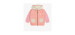 Pink long sleeves relaxed fit hoodie, baby