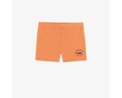 Orange stretch swimming short, child