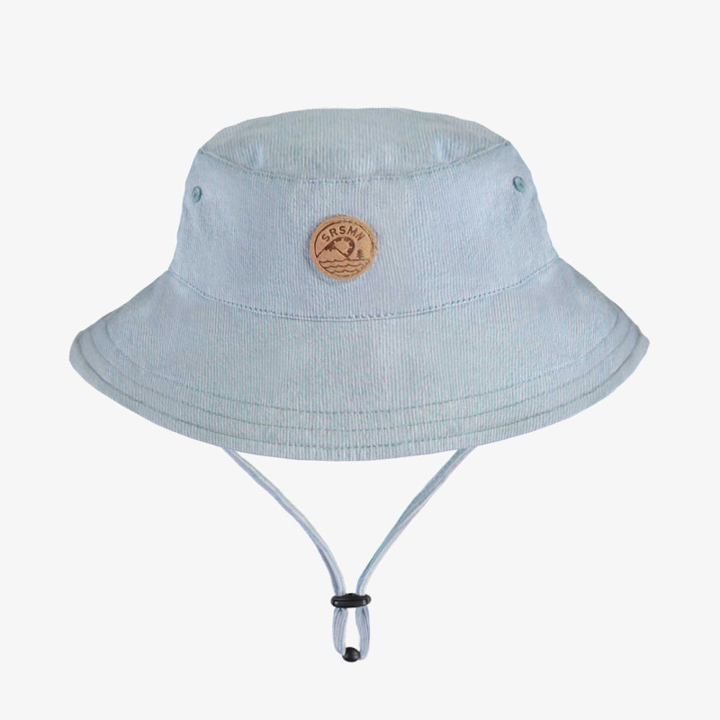 Blue bucket hat with stripes, child