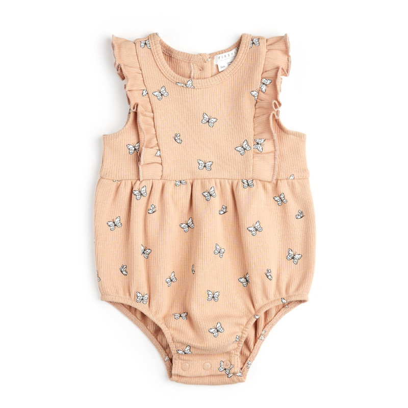 Butterfly Tulip Romper 3-18 months