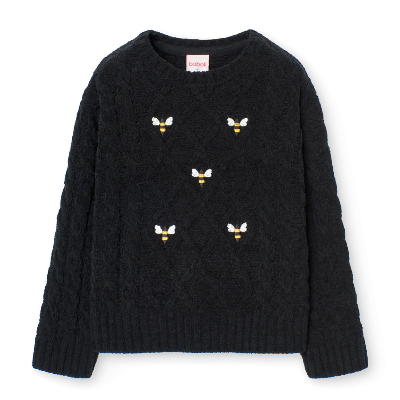 Queen Bee Knit Sweater, 4-10 years