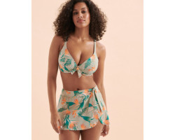 TURQUOISE COUTURE Haut de bikini plongeant bonnet D Sage Paradise