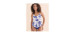 TURQUOISE COUTURE Haut tankini Floral