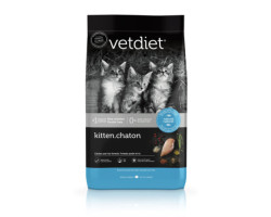 Vetdiet Nourriture sèche au poulet pour chaton