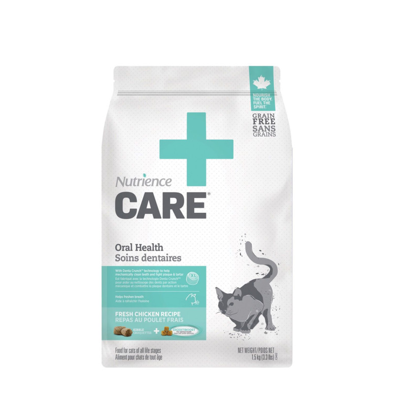 Dental care formula for cats