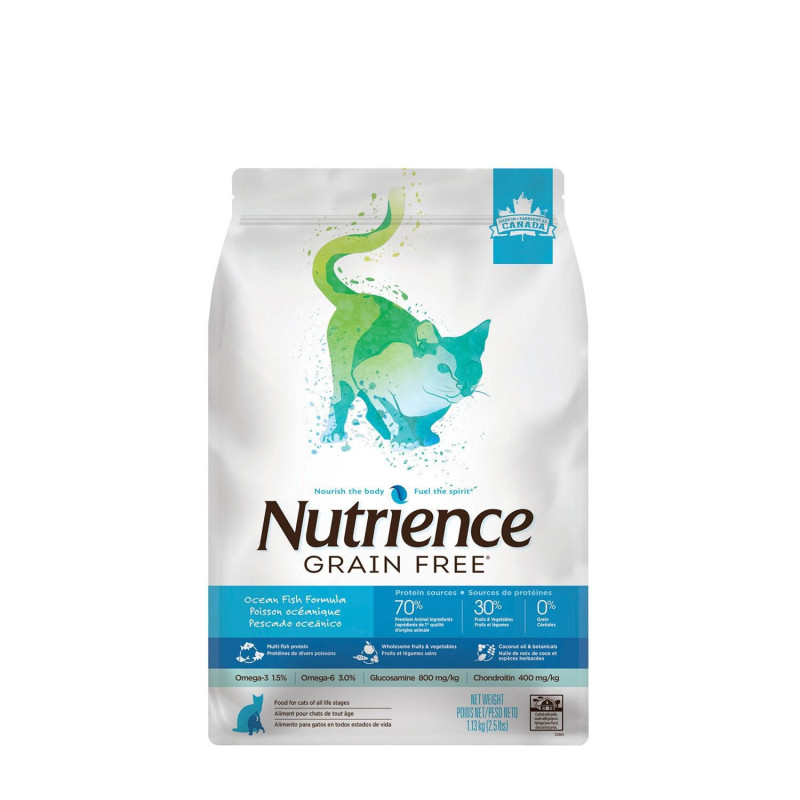 Nutrience Nourriture sèche sans grains pour chats,…