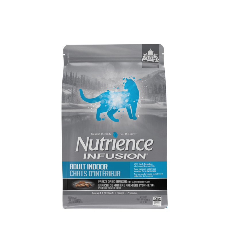 Nutrience Nourriture sèche au poisson pour chats d…