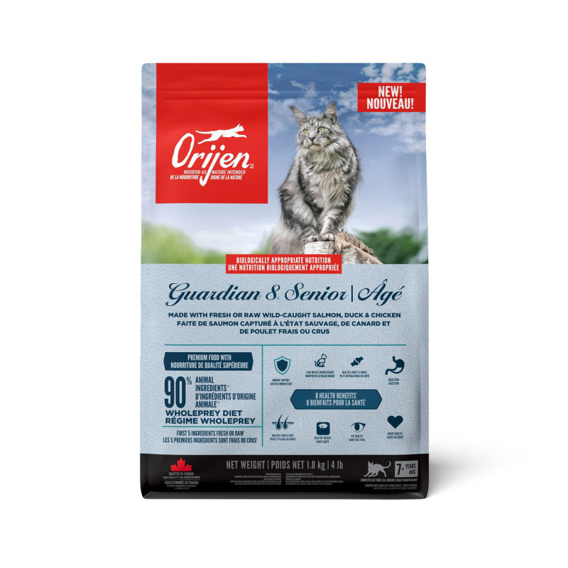 Guardian 8 dry food for cats aged…