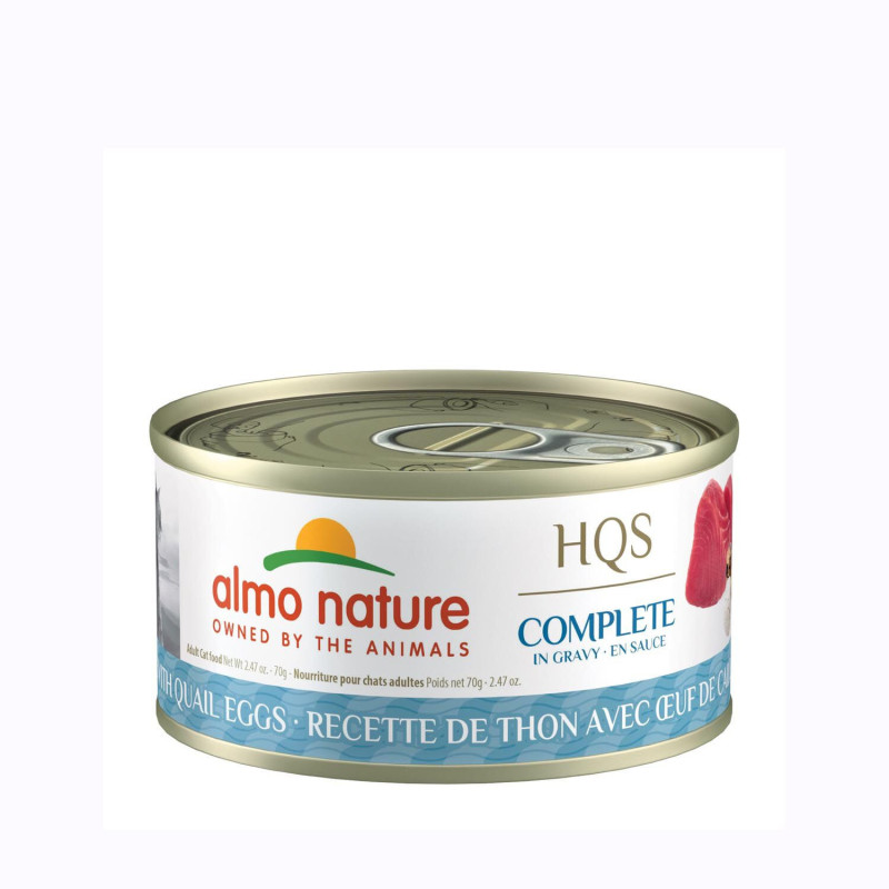 Almo Nature Nourriture humide pour chats, thon et œu…