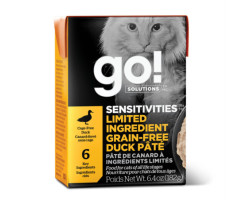 Go! Solutions Pâté « Sensitivities » de canard à ingré…