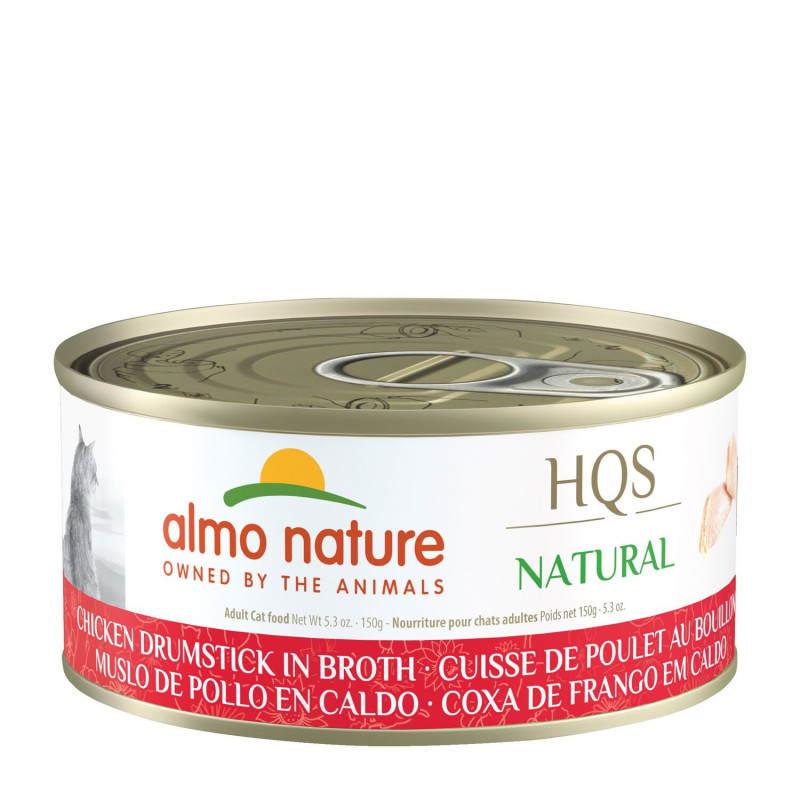 Almo Nature Nourriture humide cuisse de poulet en bo…