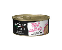 Nutrience Nourriture humide Trattoria avec caille …