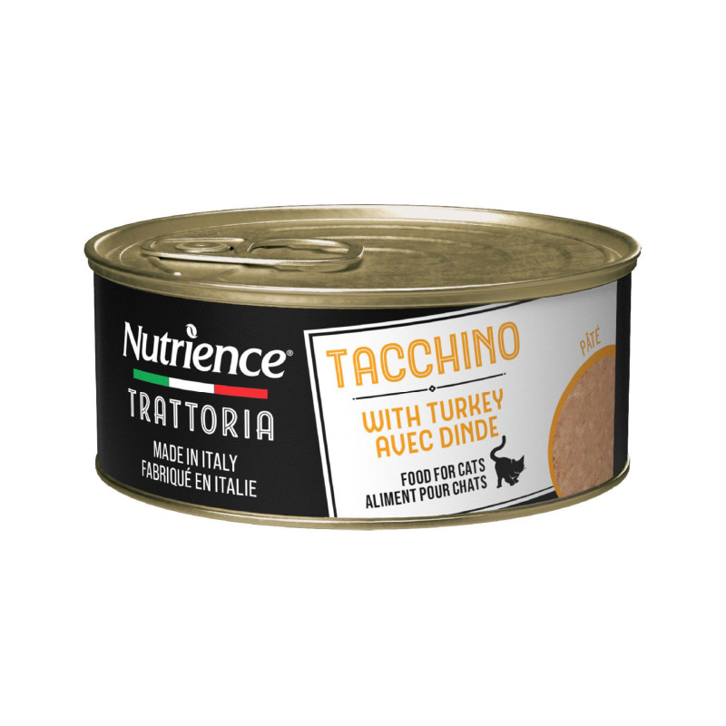 Nutrience Nourriture humide Trattoria avec dinde p…