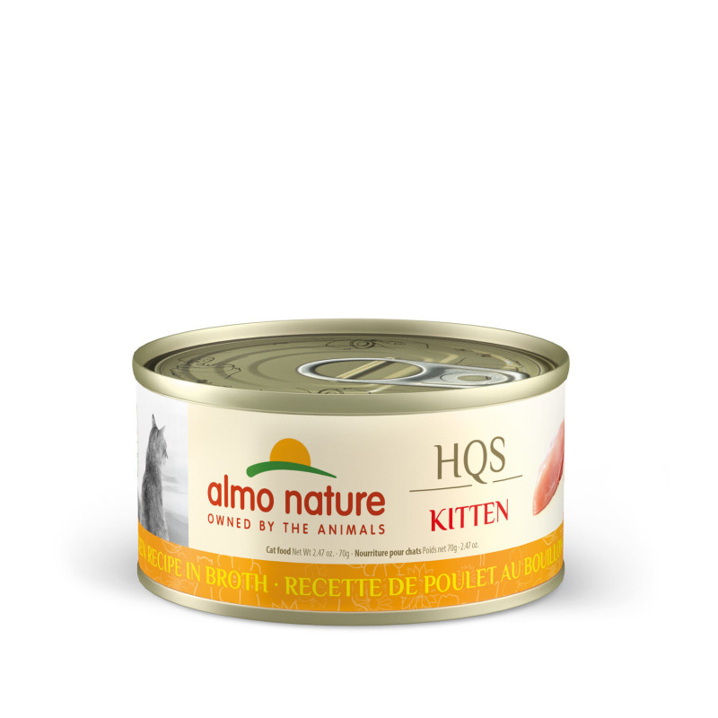 Almo Nature Nourriture humide pour chatons, poulet