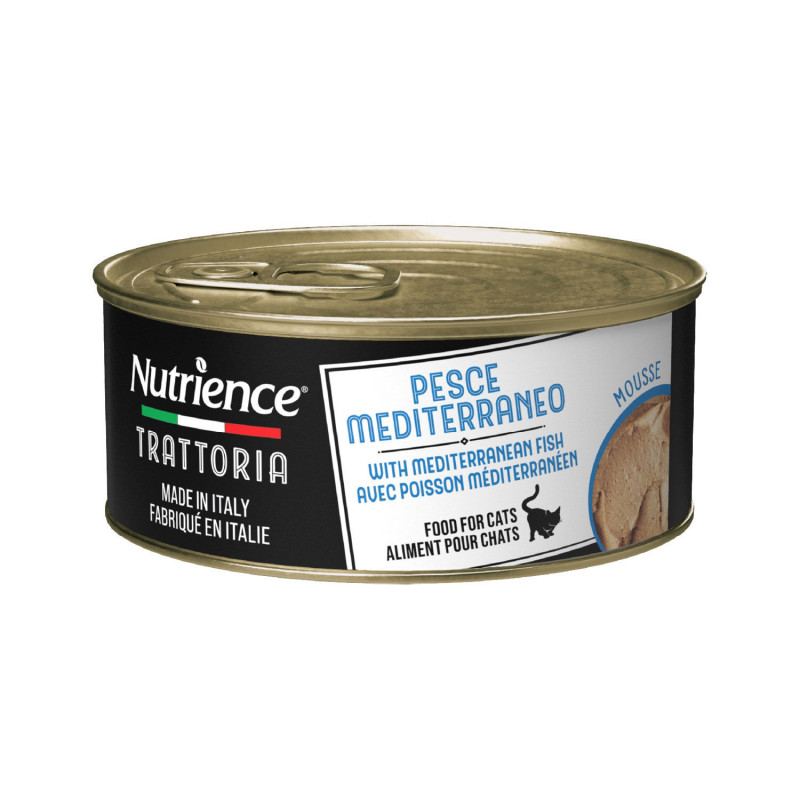 Nutrience Nourriture humide Trattoria avec poisson…