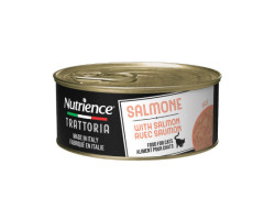 Nutrience Nourriture humide Trattoria avec saumon …