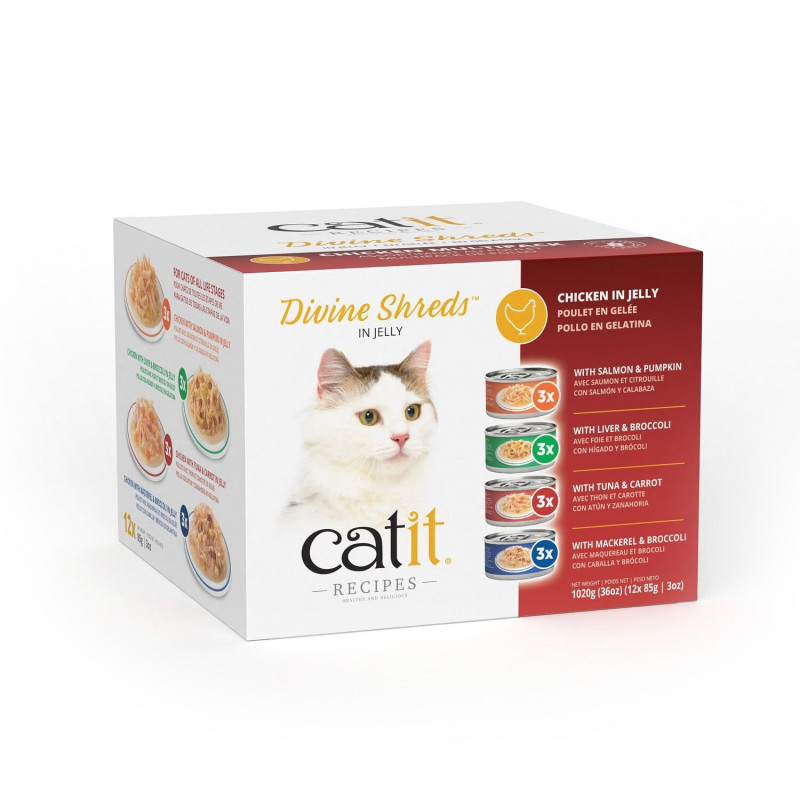 Catit Assortiment de garnitures au poulet « Di…