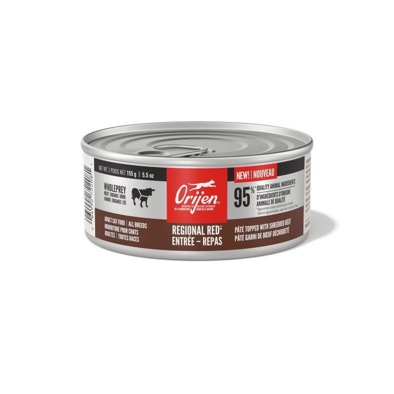 Orijen Repas « Regional Red » pour chats, 155 g