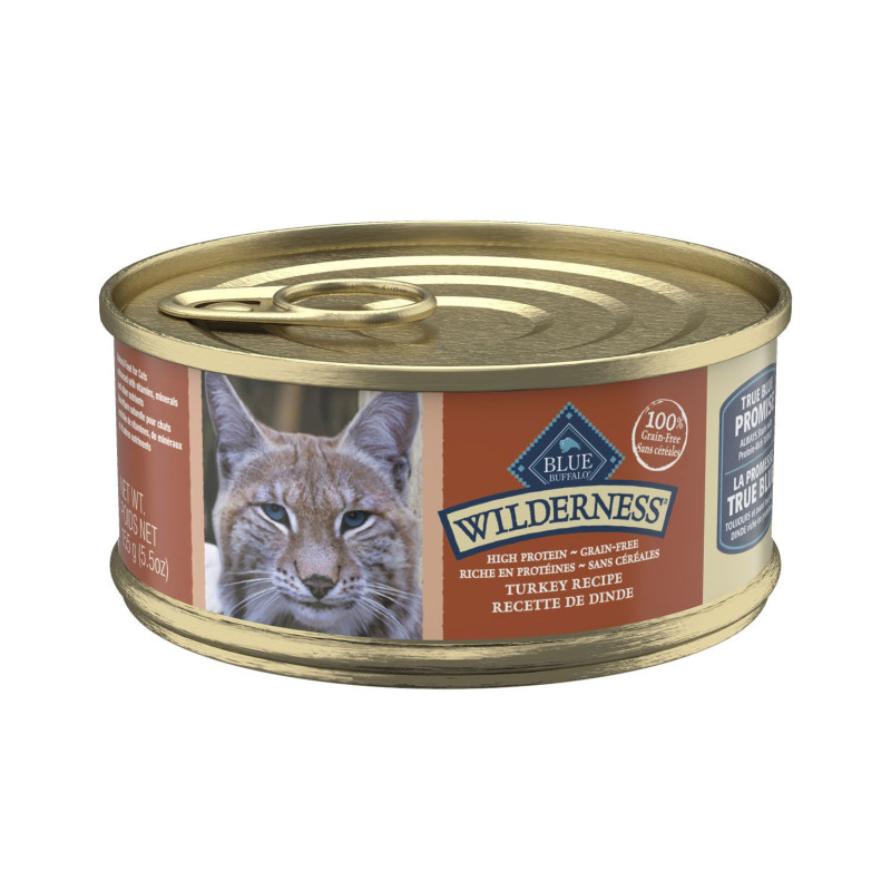 Blue Buffalo Nourriture humide pour chats, dinde