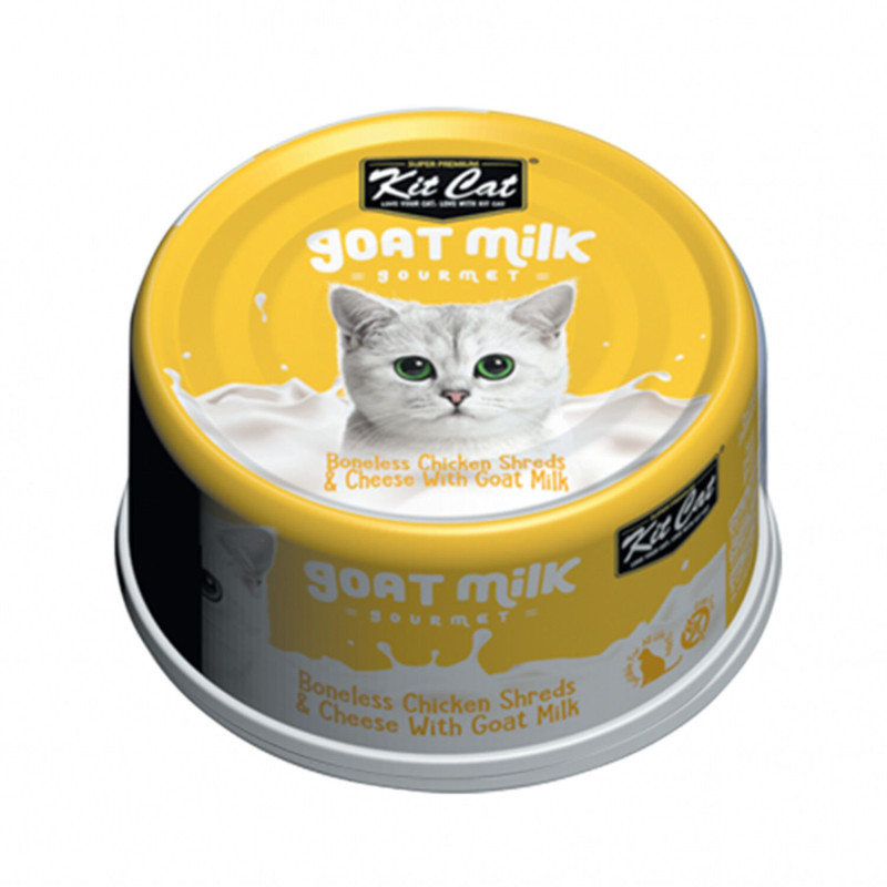 Kit Cat Repas gourmand au lait de chèvre, poulet…