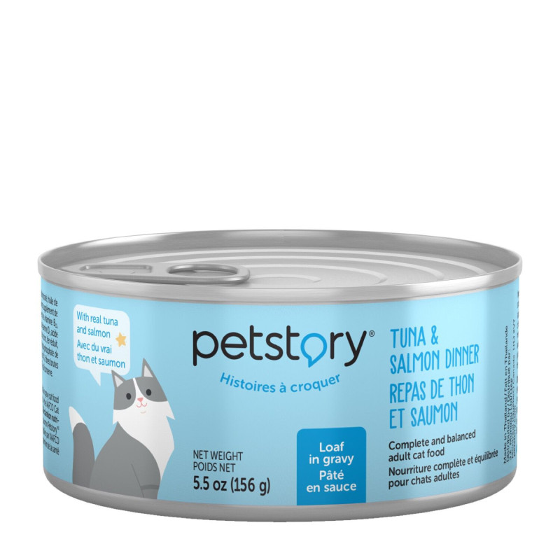 Petstory Nourriture humide pour chats, pâté de th…