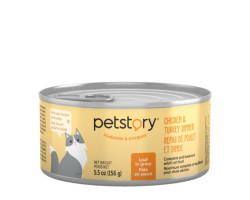 Petstory Nourriture humide pour chats, pâté de po…