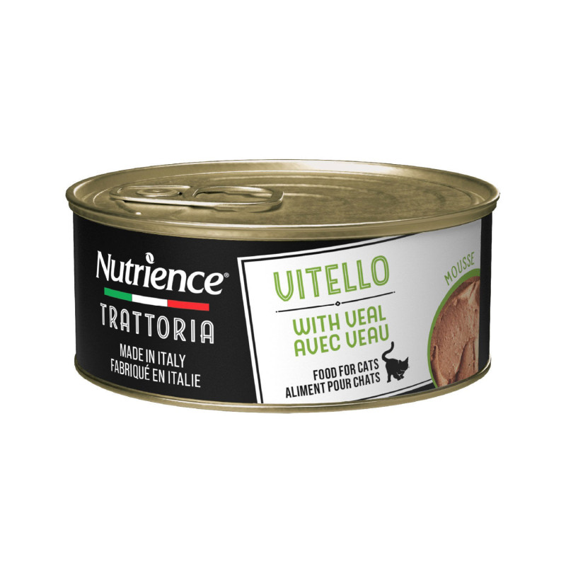 Nutrience Nourriture humide Trattoria avec veau po…