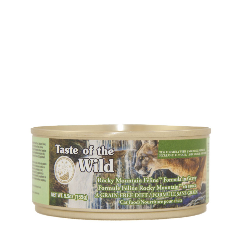 Taste of the Wild Formule pour chats, saumon et gibier rôt…