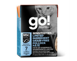 Go! Solutions Pâté « Sensitivities » de goberge à ingr…