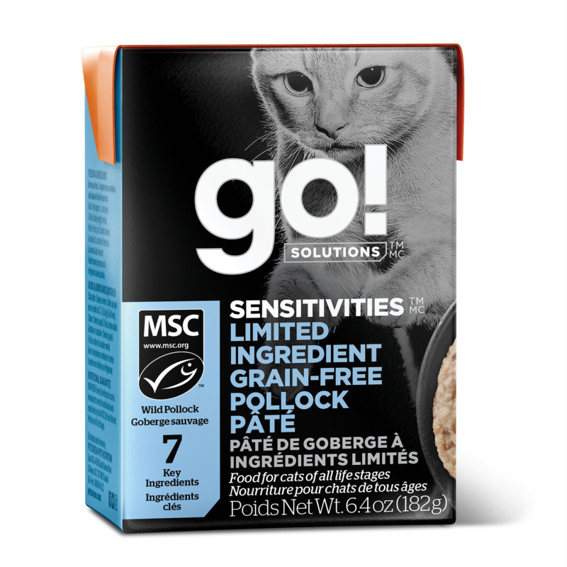 Go! Solutions Pâté « Sensitivities » de goberge à ingr…