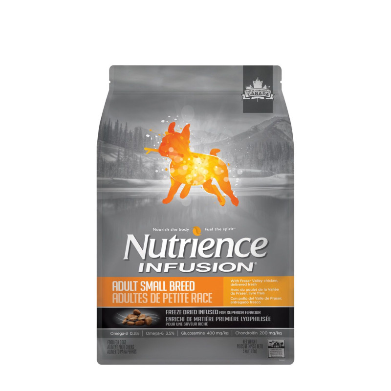 Nutrience Nourriture pour chien adulte de petite r…