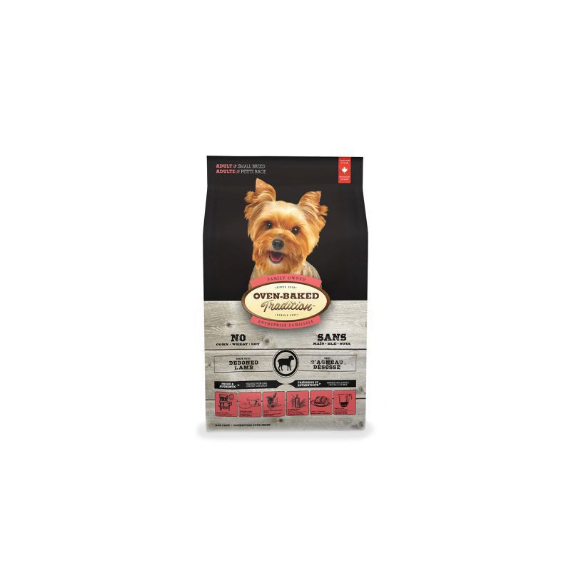 Dry lamb food in small packs…