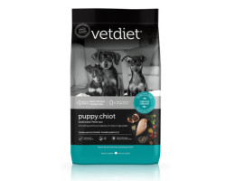 Vetdiet Nourriture sèche au poulet pour chiot pe…